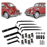 Kit Suporte Tubo Calco Parachoque Dt Tr Fusca 59 70 1200 24p