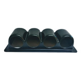 Kit Suporte Universal Copo P/4 Instrumentos Manômetro 3 Unid