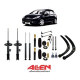 Kit Suspensao Amortecedor Bandeja Bieleta Pivo Terminal 307