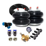 Kit Suspensão Ar Completo Caminhão Com Compressor Bujao 12v