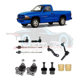 Kit Suspensao Pivo Braço Terminal Batente Dakota 4cc V6 V8 
