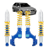Kit Suspensão Regulável Rosca Tebão Slim - Vw Gol G3