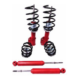 Kit Suspensão Rosca Regulavel Sandero 2005/2013 Super Baixo.