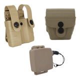 Kit Tab Lock Fast Bélica + Fiel Retrátil Liso / Coyote