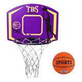 Kit Tabela Basquete À Prova D'água Aro 41cm + Rede + Bola