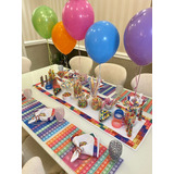 Kit Tabuleiro Pop It 2 Jogos Americanos +2 Guardanapos Supla