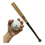 Kit Taco E Bola De Beisebol Profissional 802 Com 76cm Vollo 