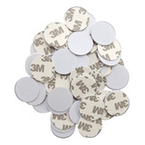 Kit Tag Rfid Pvc 13 56mhz 1k Iso14443a Adesiva 25mm 100ps