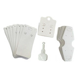 Kit Tags Cartelas Para Biju E Semi Jóias Branco 400 Unidades