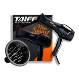 Kit Taiff Secador New Smart 1700w + Difusor De Cachos