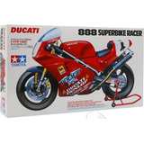Kit Tamiya Plastimodelismo Ducati 888 Superbike Moto 1/12