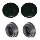 Kit Tampa Borracha Ar Quente Superior + Inferior Motor Fusca