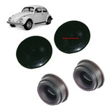 Kit Tampa Borracha Ar Quente Superior + Inferior Motor Fusca