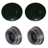Kit Tampa Borracha Ar Quente Superior + Inferior Motor Fusca