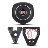 Kit Tampa Buzina Capa Substituição Airbag Volante Fiat Toro