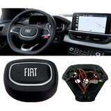 Kit Tampa De Buzina Capa Airbag Volante Fiat Pulse Fastback