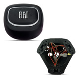 Kit Tampa De Buzina Capa Do Airbag Volante Fiat Argo Cronos