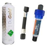 Kit Tapa Fugas Automotivel E Geladeira 8ml - Gas R134 500ml