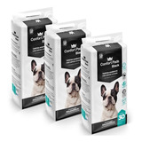 Kit Tapete Higiênico Para Cães Confort 30un 60x55 3 Pacotes