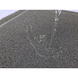 Kit Tapete Pedilúvio 80x50 Sanitizante Higiene Empresa Porta Cor Azul-escuro Desenho Do Tecido Felpa