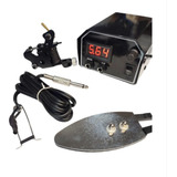 Kit Tatuagem .maquina Mz Machine. Fonte Dig/maq/pedal/clip
