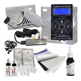 Kit Tatuagem Completo Electra Pop + Fonte Hurricane Hp-2