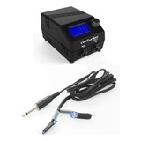 Kit Tatuagem Fonte Centurion Digital + Cabo Clipcord Tattoo*