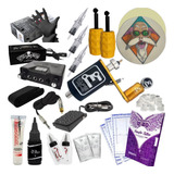 Kit Tatuagem Profissional Máquina Eclipse Rotativa De Tattoo