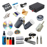Kit Tatuagem Tattoo Completo Profissional C/máquina Rotativa