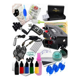 Kit Tatuagem Tattoo Eclipse Platinum 2 Profissional Completo
