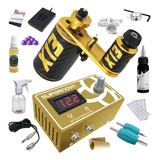 Kit Tatuagem X13 Gold Tattoo Tinta