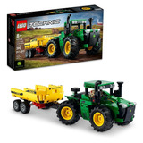 Kit Technic 9620r Trator John Deere 4wd Lego Quantidade De Peças 390