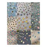 Kit Tecido Tricoline 100%algodão-10 Cortes 50x70cm Aproveite