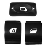 Kit Tecla Capa Botao Vidro Eletrico Citroen C3 Aircross