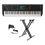 Kit Teclado 76 Teclas Modx7+ Plus Yamaha Com Suporte Em X
