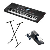 Kit Teclado Arranjador Roland E-x50+suporte X