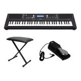 Kit Teclado Arranjador Yamaha Psr Ew310