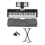 Kit Teclado Casio Ct-s200 Pt + Bag + Suporte