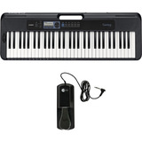 Kit Teclado Casio Ct-s300 Preto C/