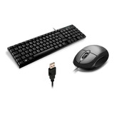 Kit Teclado E Mouse Basico Com