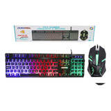 Kit Teclado E Mouse Gamer Iluminado