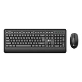 Kit Teclado E Mouse Lecoo Usb Sem Fio - Kw202