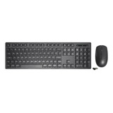 Kit Teclado E Mouse Sem Fio, K-mex, Abnt2, 1200 Dpi