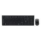 Kit Teclado E Mouse Sem Fio Conexão Usb 1200dpi Multi Tc212