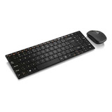 Kit Teclado E Mouse Sem Fio Multilaser Multimidia Preto Usb