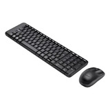 Kit Teclado E Mouse Sem Fio Wireless Logitech Mk220 + Pilhas