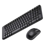 Kit Teclado E Mouse Sem Fio Wireless Logitech Mk220 + Pilhas
