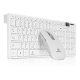 Kit Teclado E Mouse Sem Fio Wireless Usb Pc Notebook