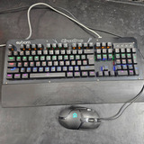 Kit Teclado Exbom Crining E Mouse G402 