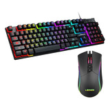 Kit Teclado Gamer Rgb Anti-ghosting +